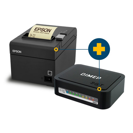 EPSON SAT Fiscal A10, PRETO, PEQUENO